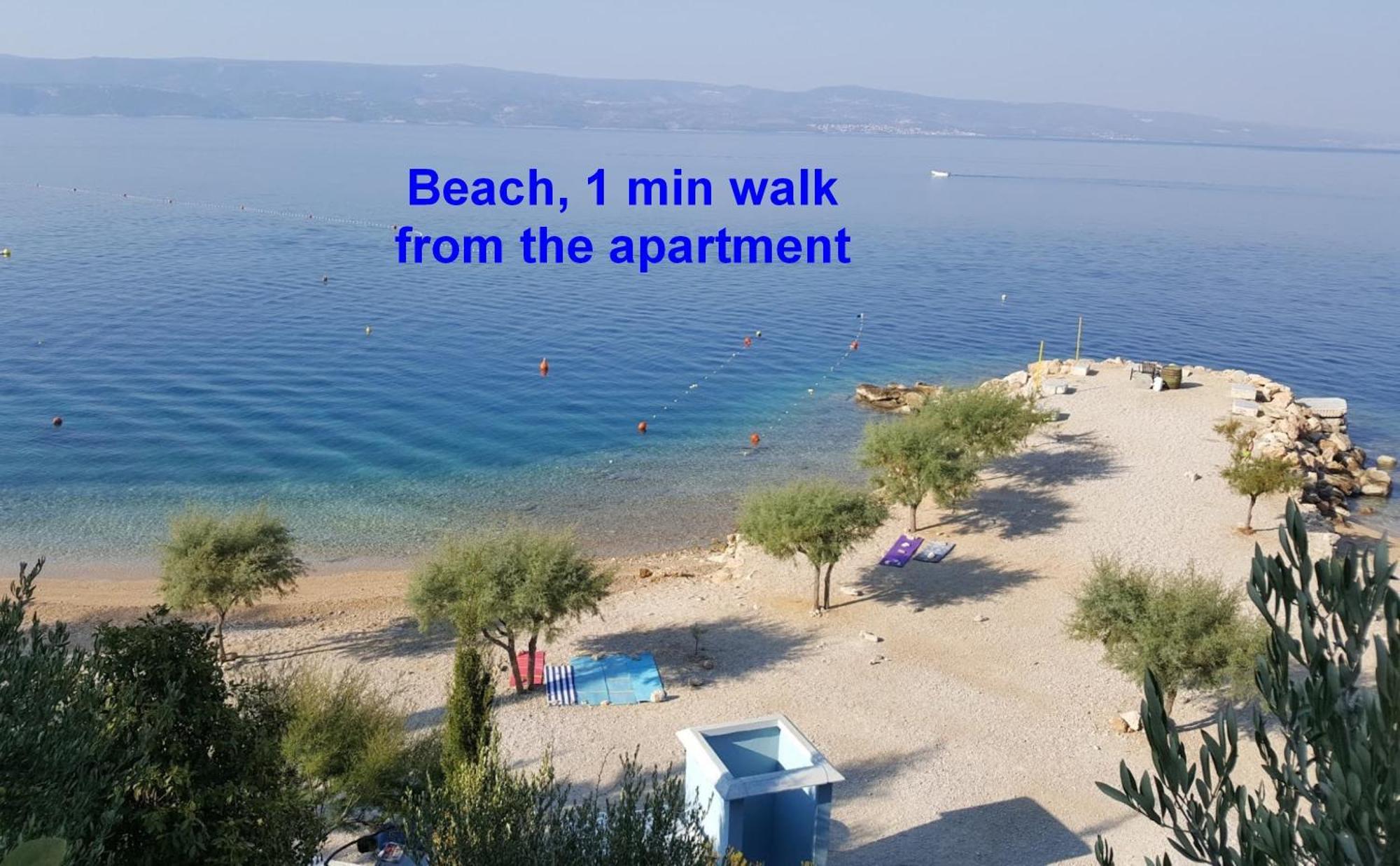 Apartments With Pool Vrdoljak Omis Ruang foto